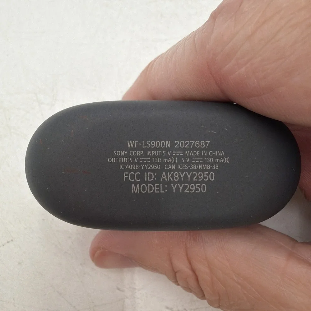 Sony LinkBuds S CHARGING CASE Replacement WF-LS900N Gray Tested